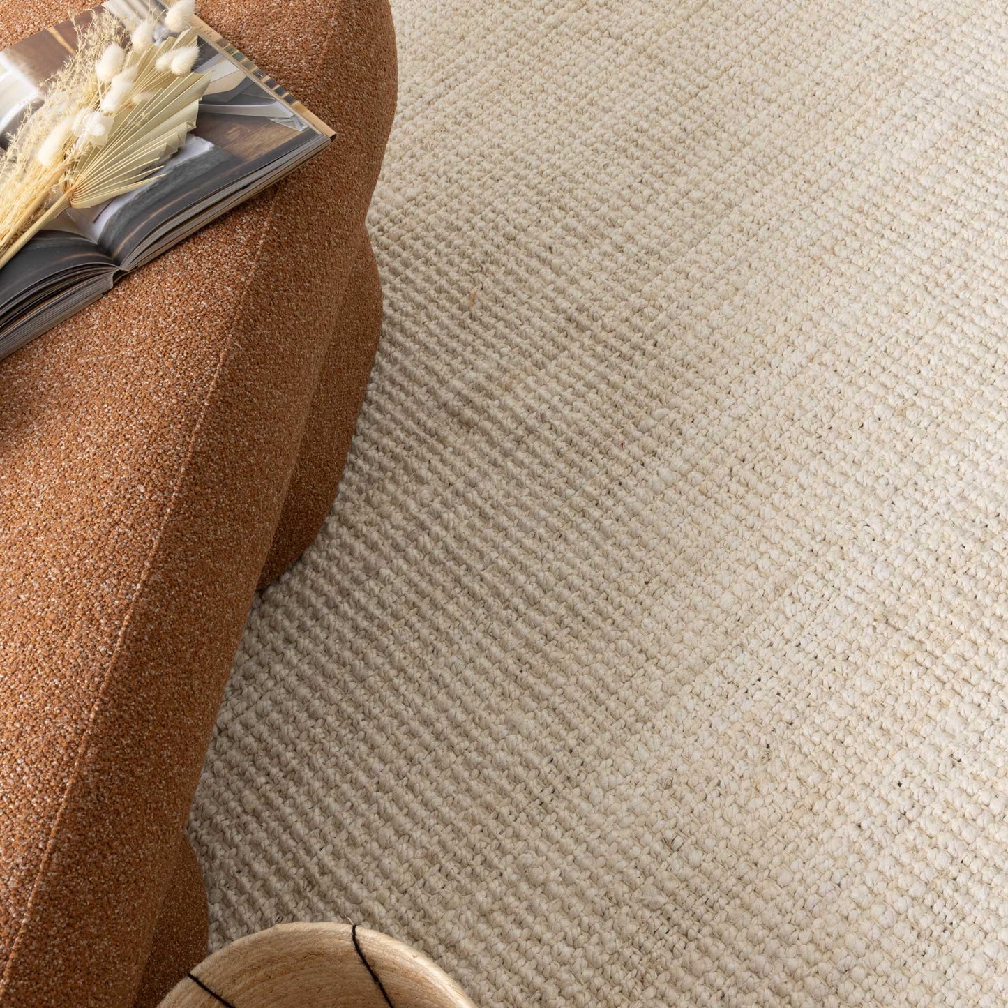 Bengal Bleached Jute Rug