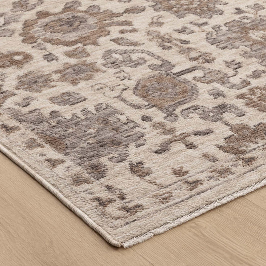 Horizon Grey Beige Traditional Rug H108