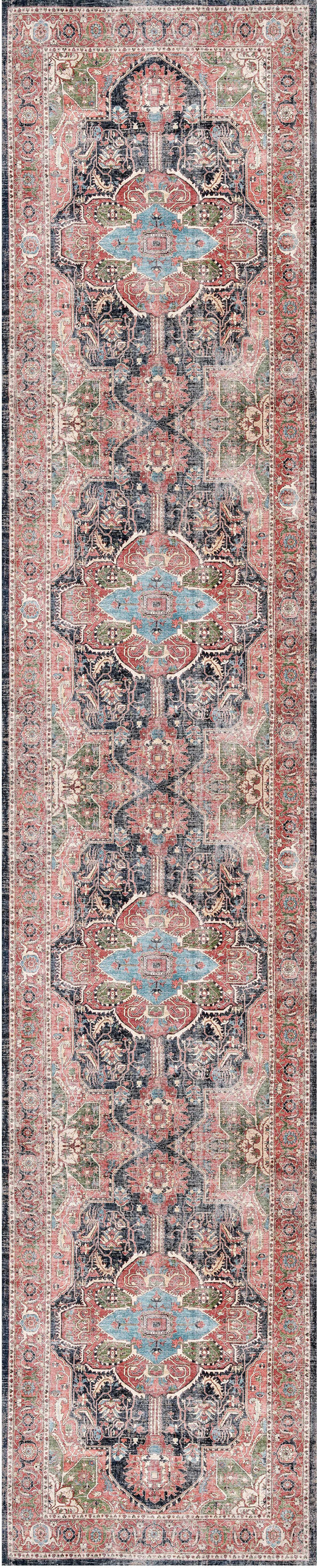 Distressed Vintage Kendra Runner - VITAL 3206-03