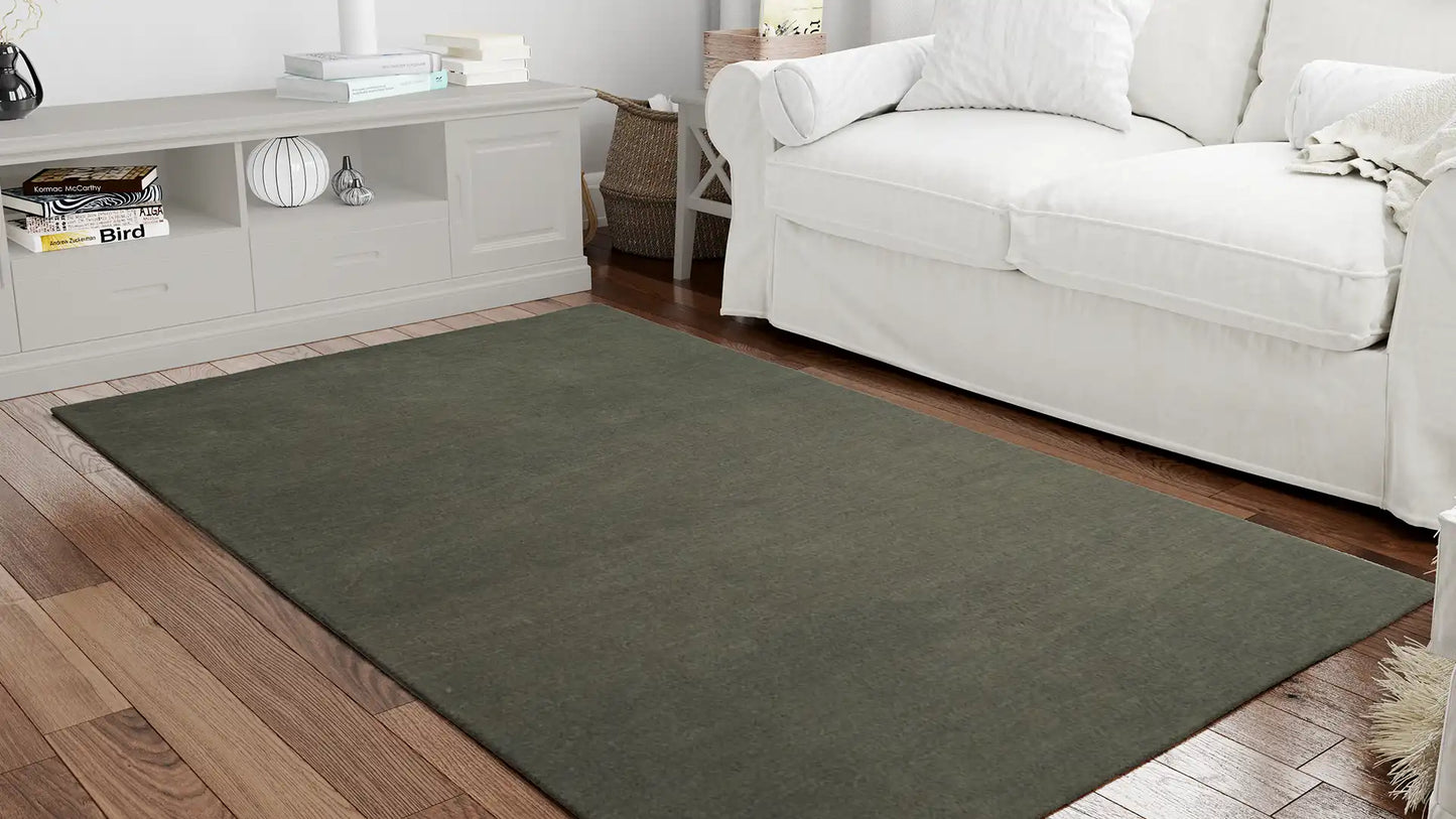 Eco Wool Ipek Green Rug