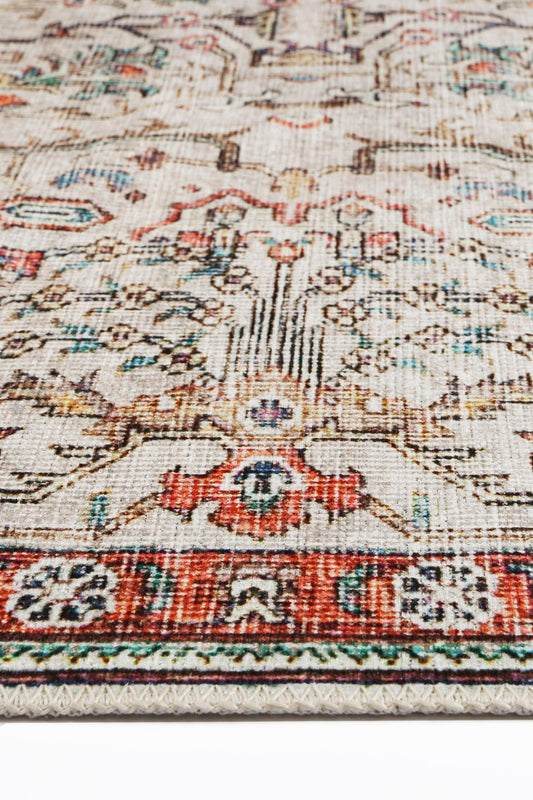 Vintage Wreath Multi Rug - VITAL 3169-02