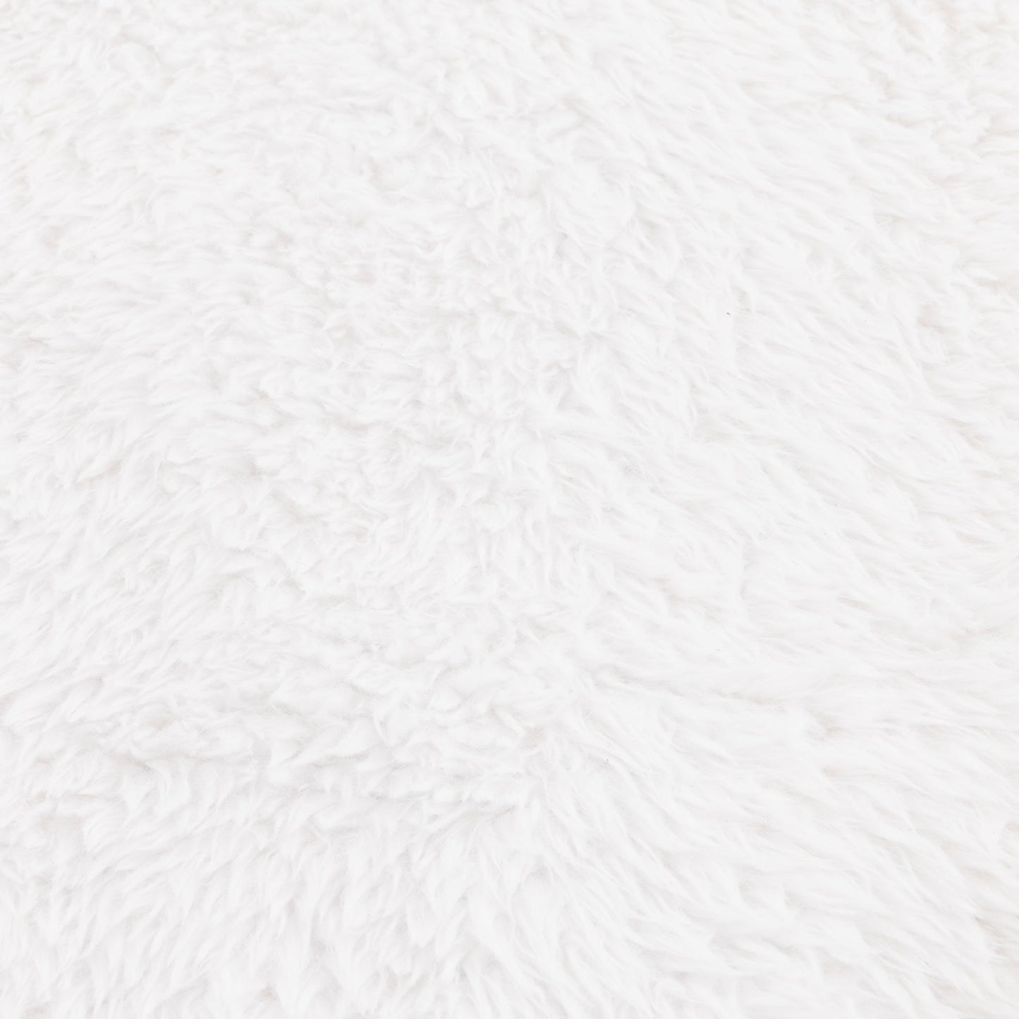 Lyla Machine Washable Shaggy White Rug