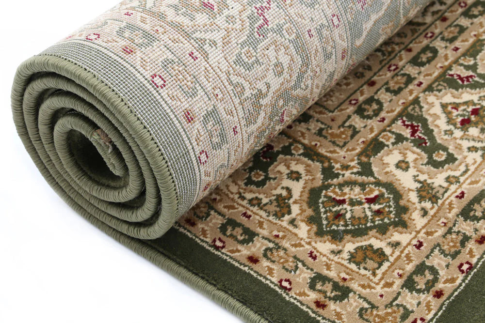Neriman 600 Green Traditional Turkish Rug