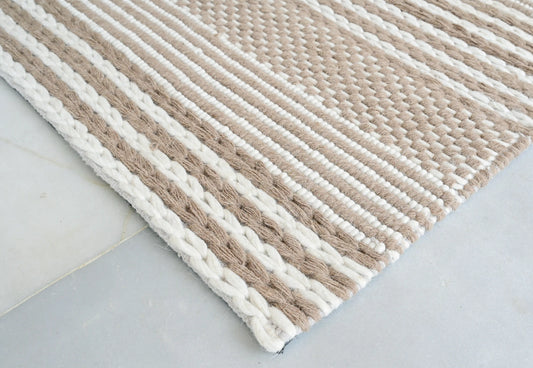 Eco Wool Alp Camel Rug