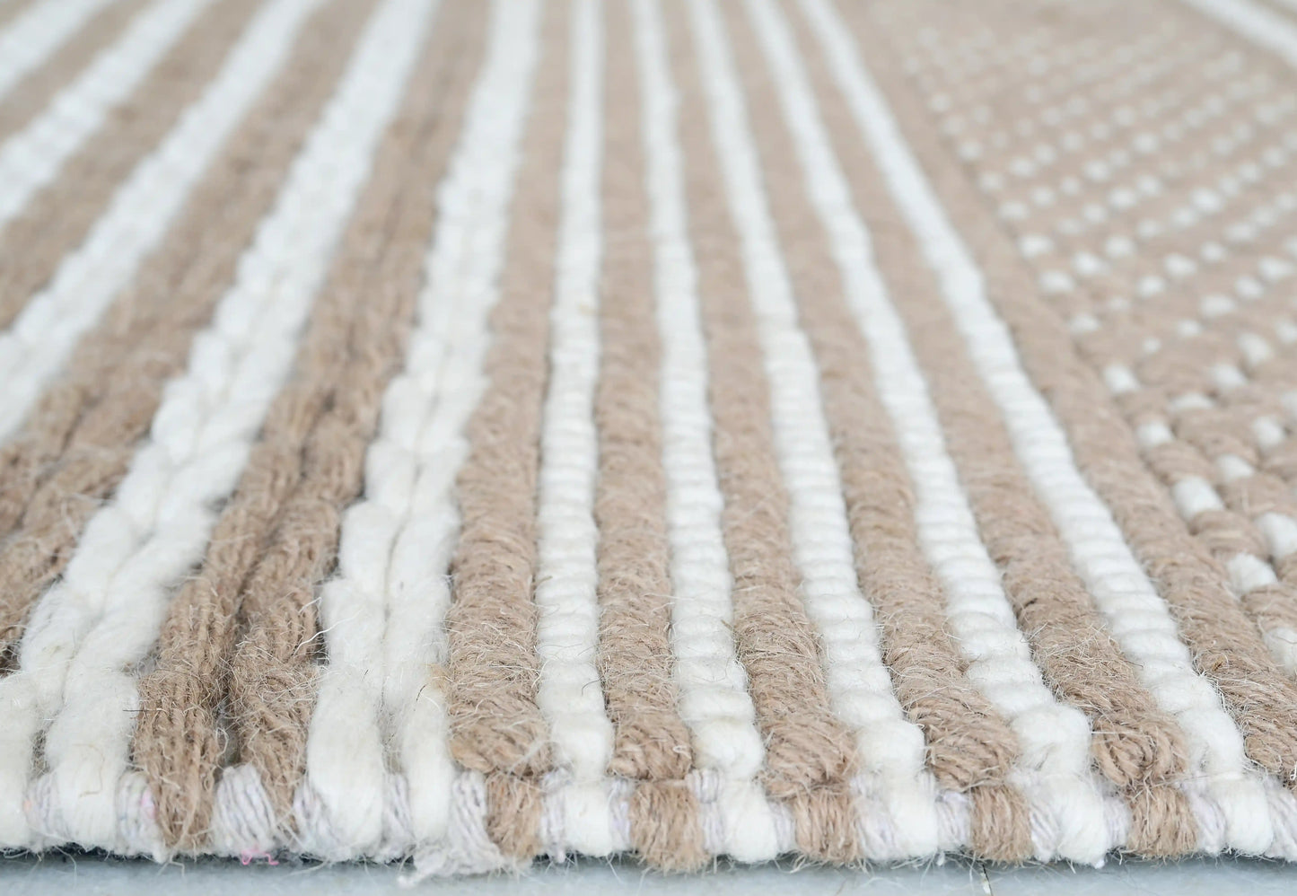 Eco Wool Alp Camel Rug