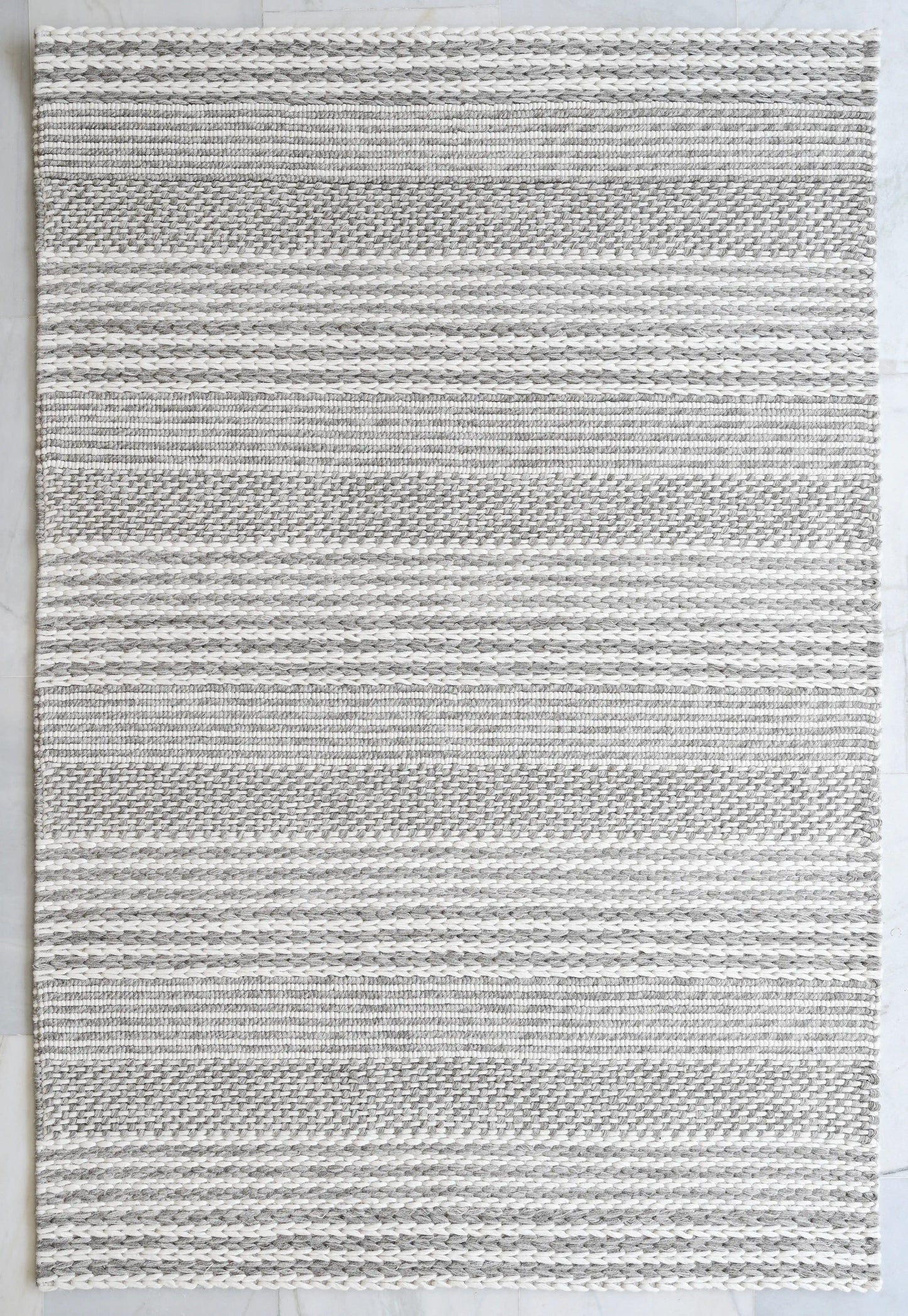 Eco Wool Alp Ivory Rug