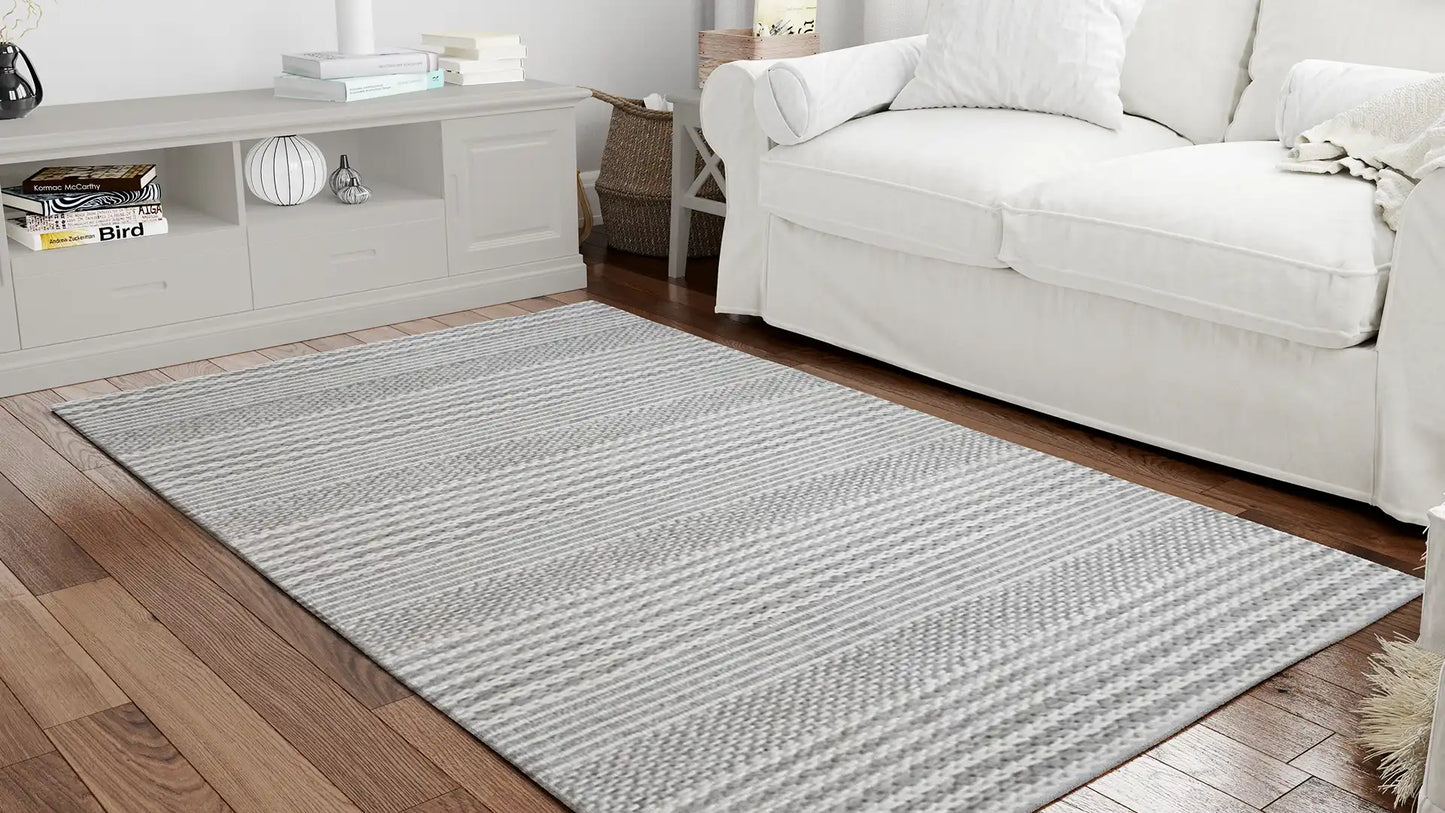 Eco Wool Alp Ivory Rug