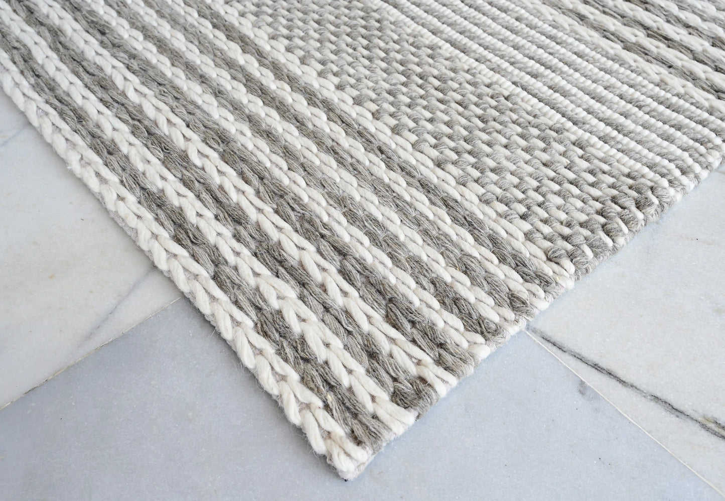 Eco Wool Alp Ivory Rug