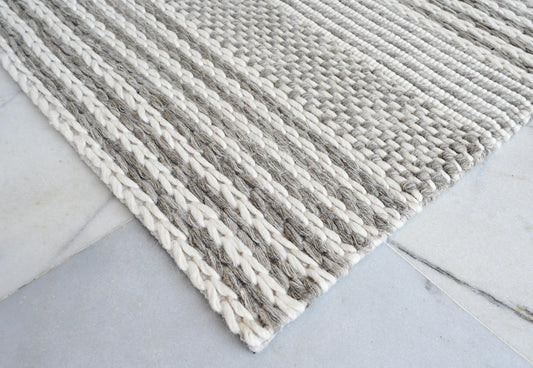 Eco Wool Alp Ivory Rug