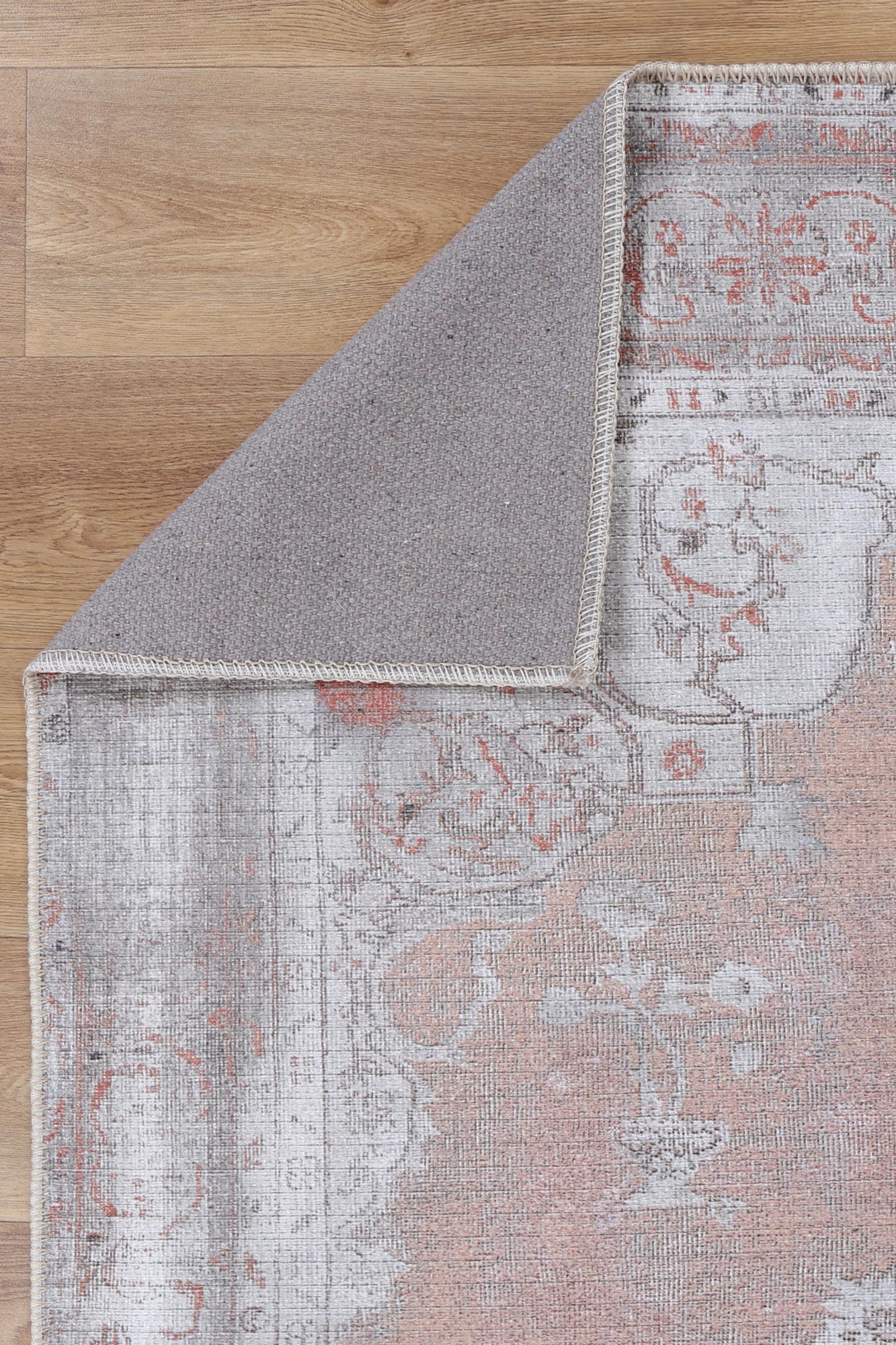 Babylon Isin Terracotta Washable Rug - VTL1192-04