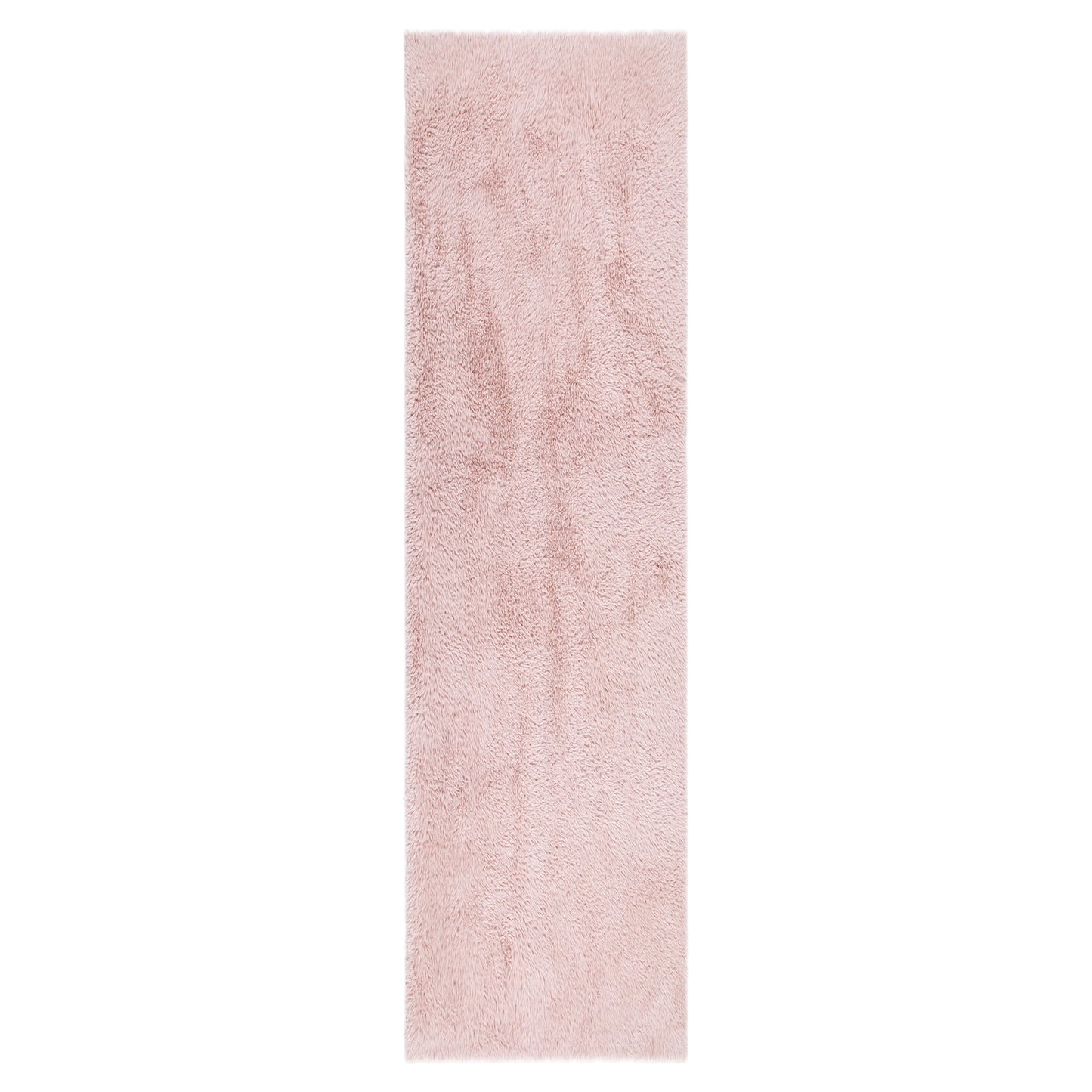 Lyla Machine Washable Shaggy Blush Runner