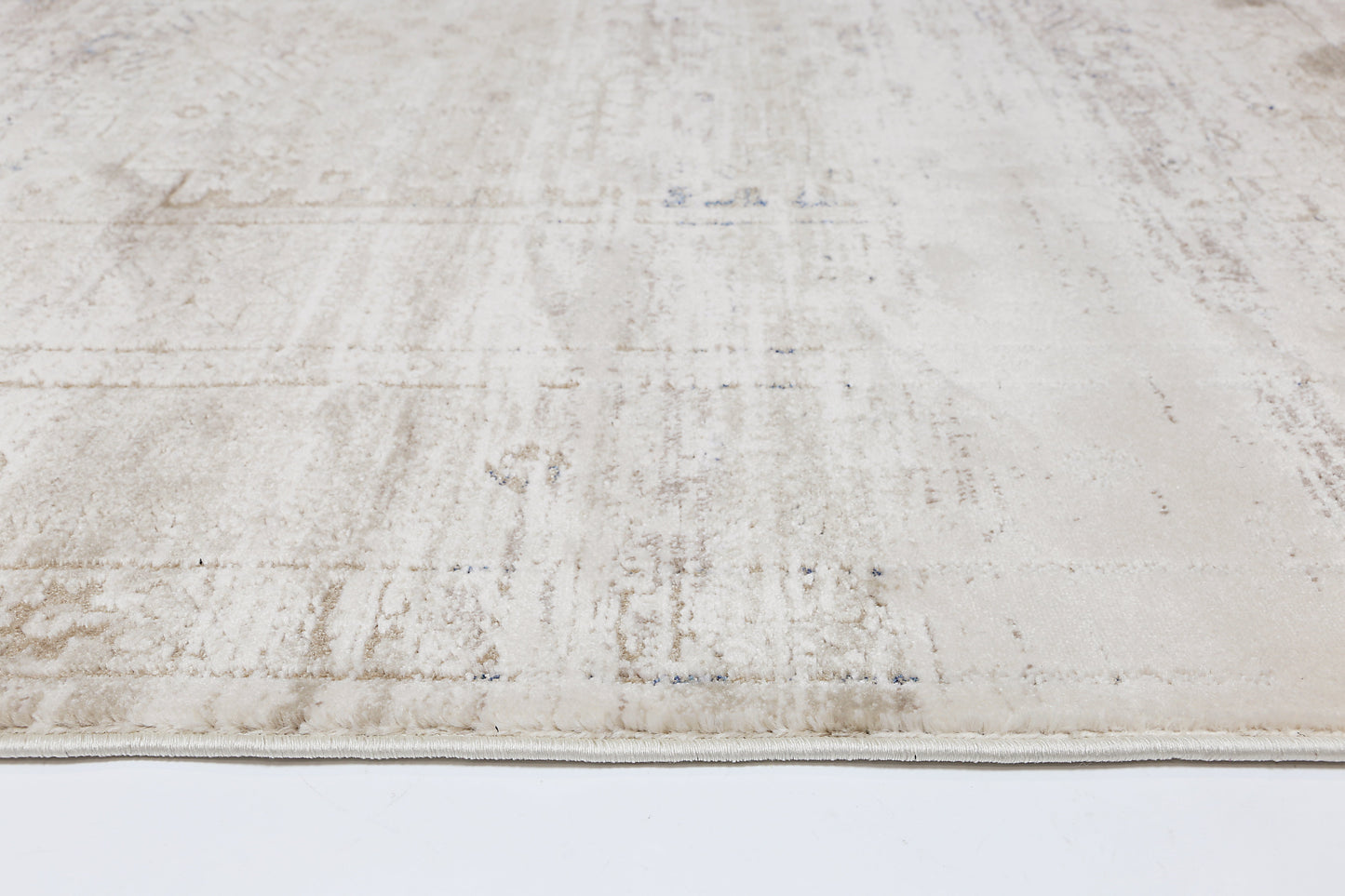 Bohemian Paradise Traditional Grey Blue Rug - 04GBLU
