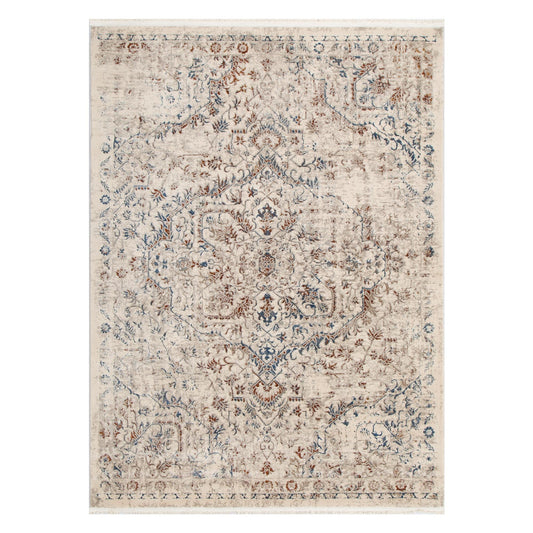 Bohemian Paradise Vintage Beige Multi Rug - 07BMUL