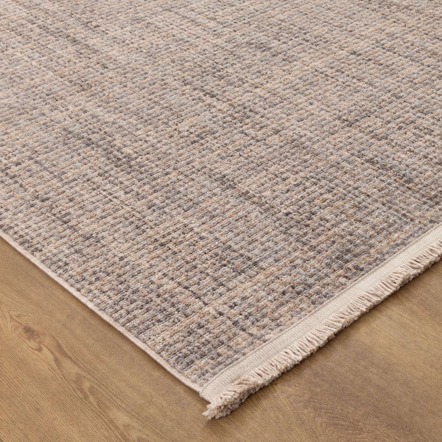 Cherie Distressed Lines Beige Grey Rug - CH05