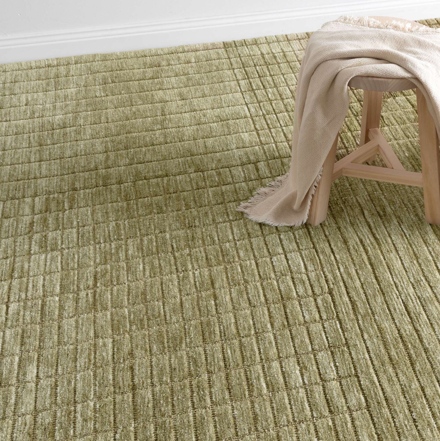 Canyon Green Carved Rug - CANYON02
