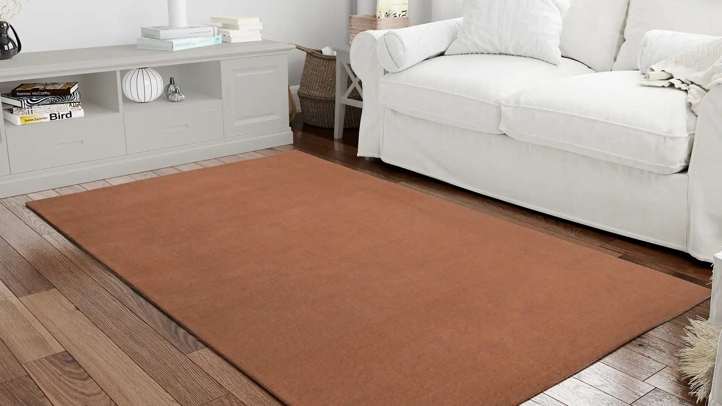 Eco Wool Ipek Copper Rug