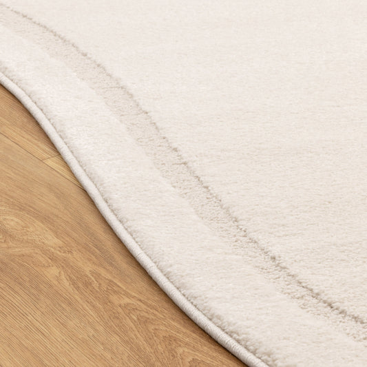 Nessa Ivory Jellybean Rug (N400)