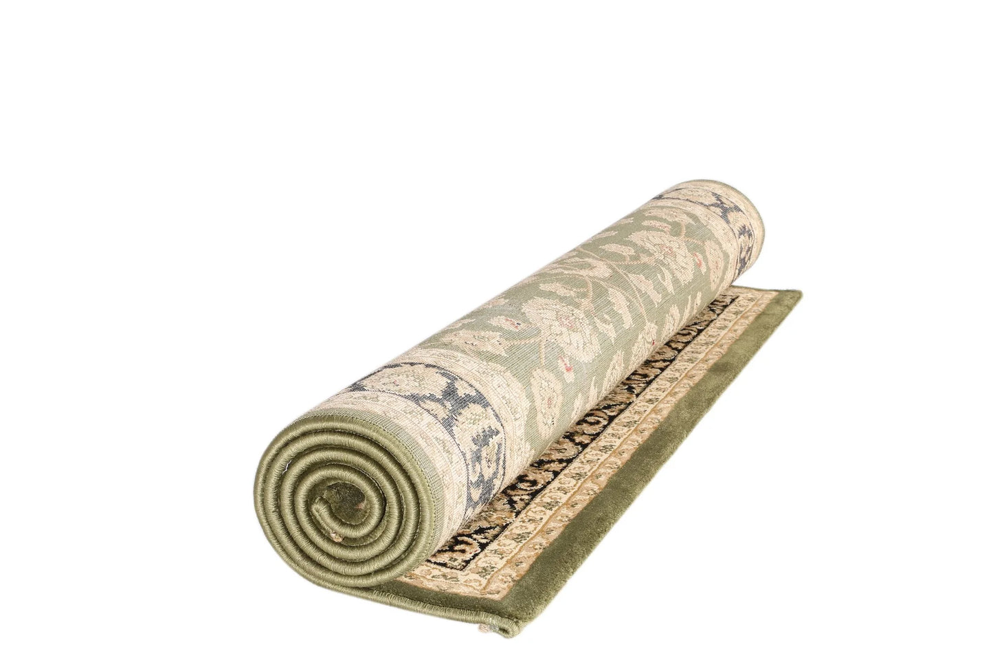 Neriman 500 Green Black Traditional Turkish Rug