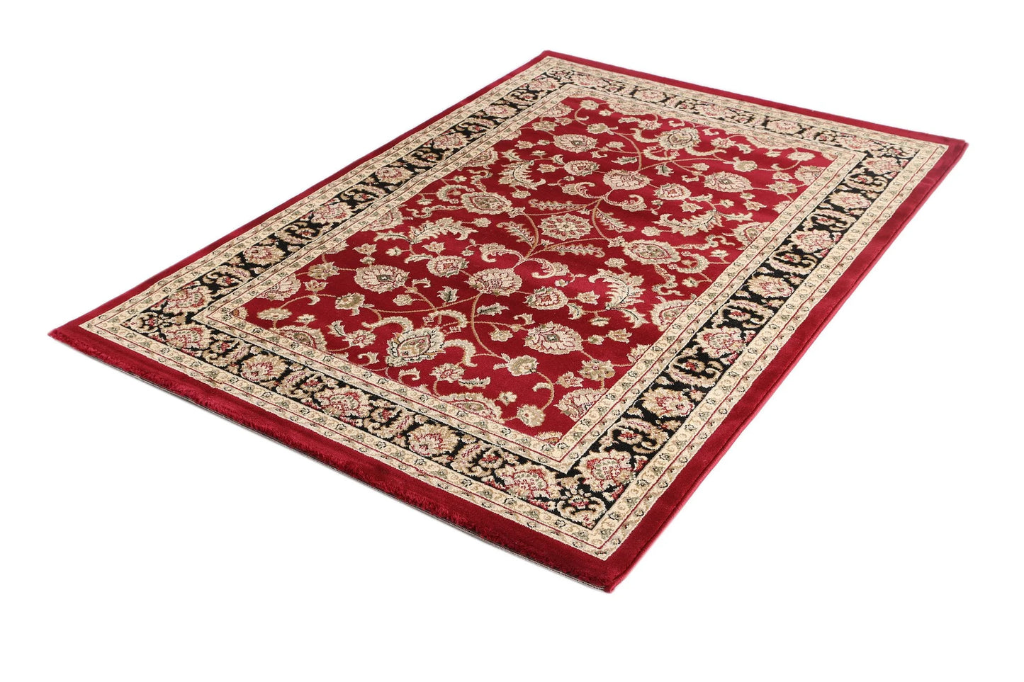 Neriman 500 Red Black Traditional Turkish Rug