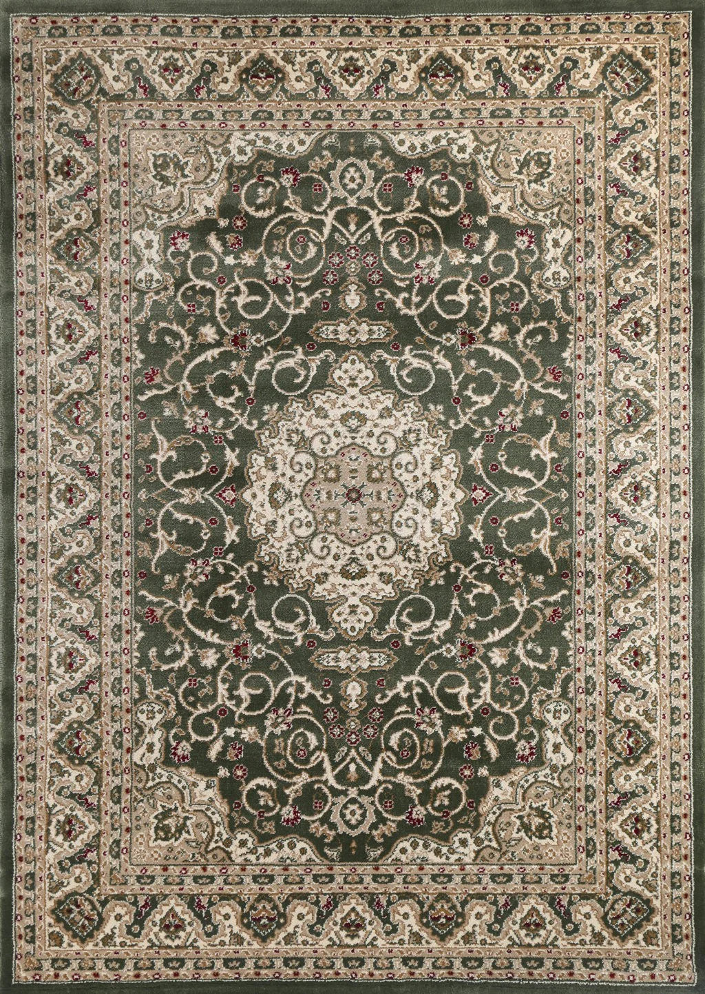 Neriman 600 Green Traditional Turkish Rug