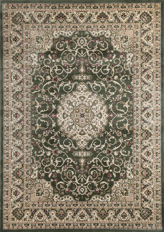 Neriman 600 Green Traditional Turkish Rug