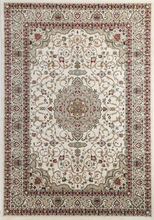Neriman 600 Cream Traditional Turkish Rug