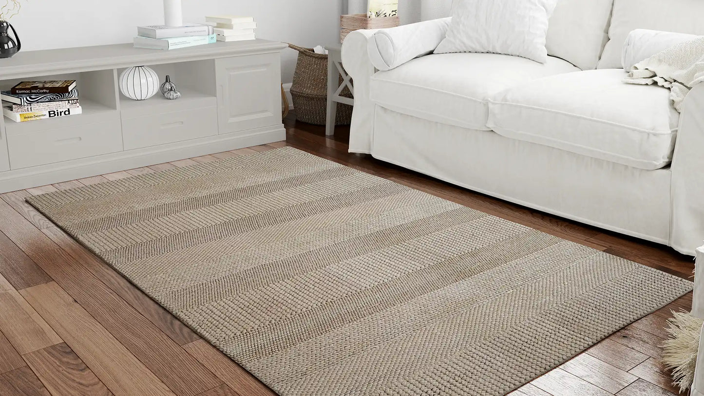 Eco Wool Milgate Camel Wool Rug