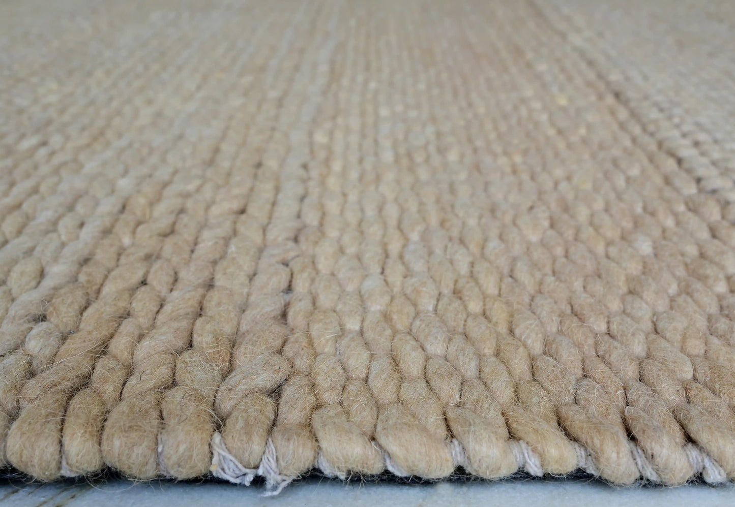 Eco Wool Milgate Camel Wool Rug