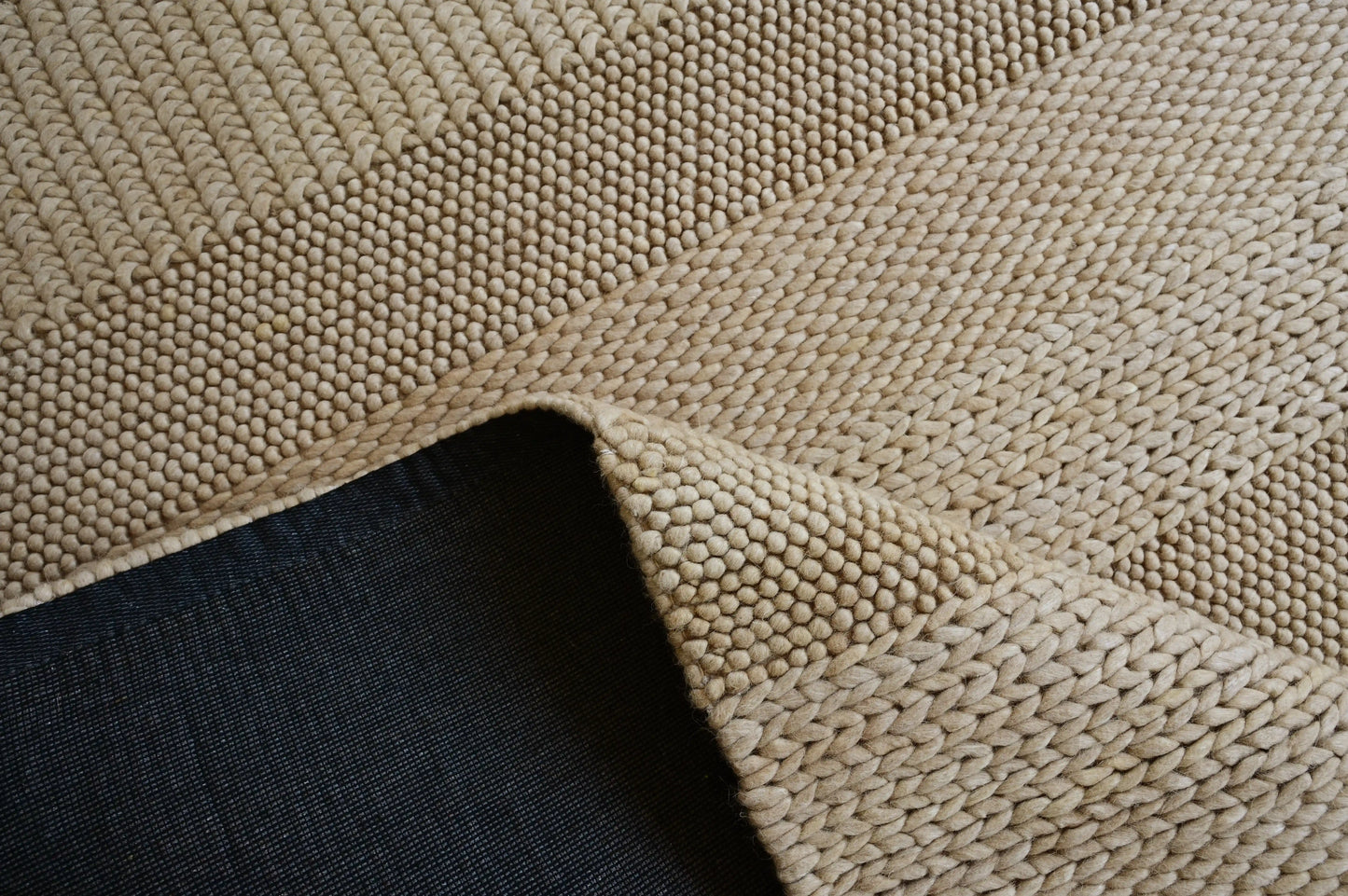 Eco Wool Milgate Camel Wool Rug
