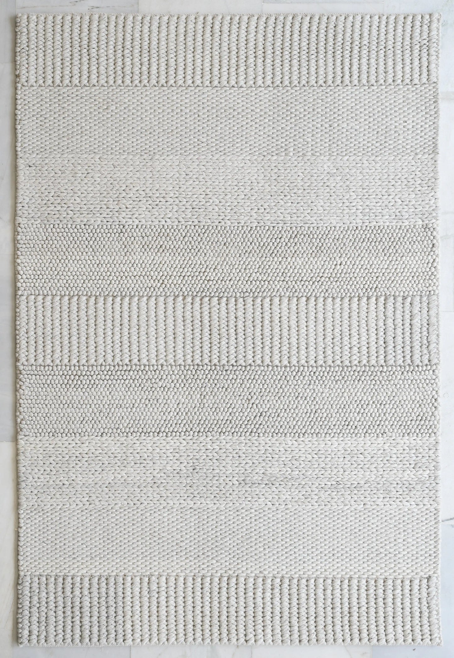 Eco Wool Milgate Grey Wool Rug