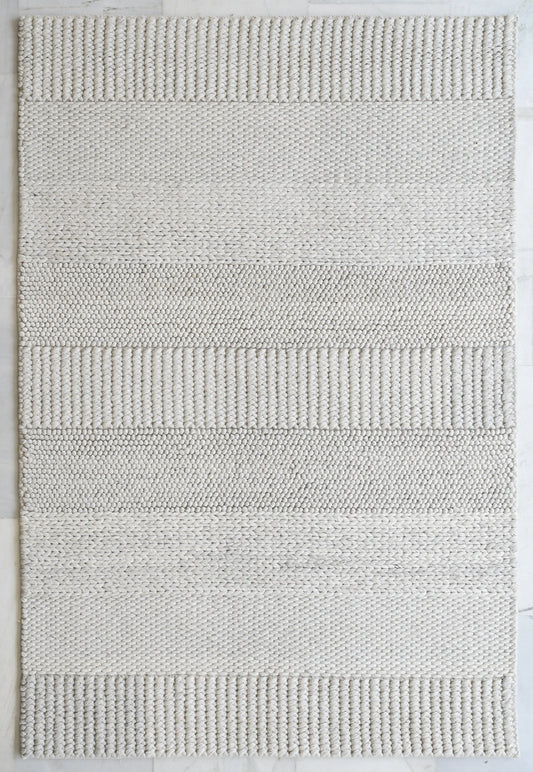 Eco Wool Milgate Grey Wool Rug