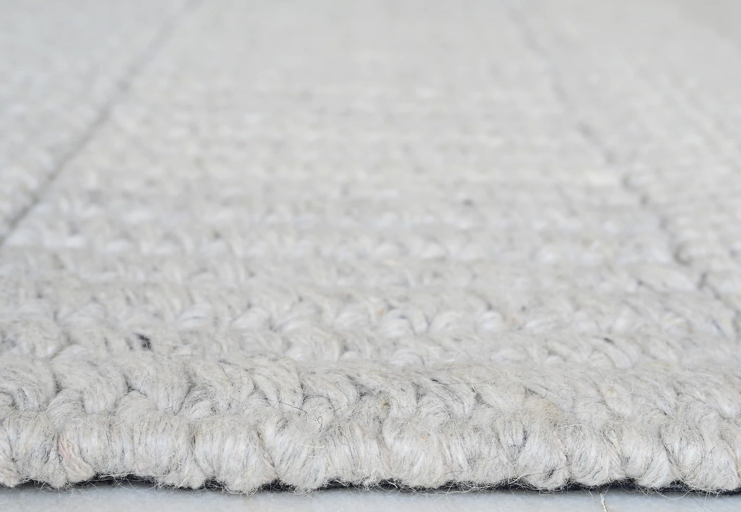Eco Wool Milgate Grey Wool Rug