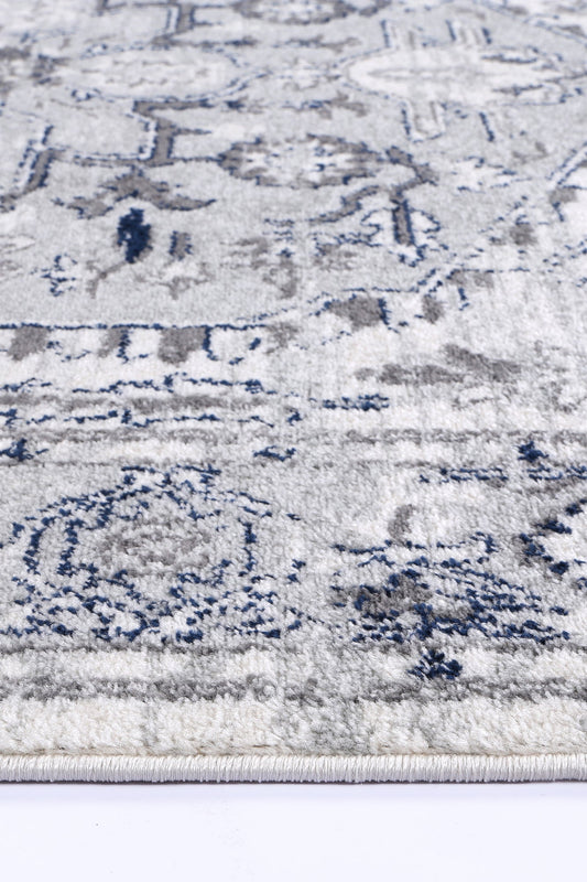 Provence Gaul Traditional Grey & Cream Rug â€“ PROV08