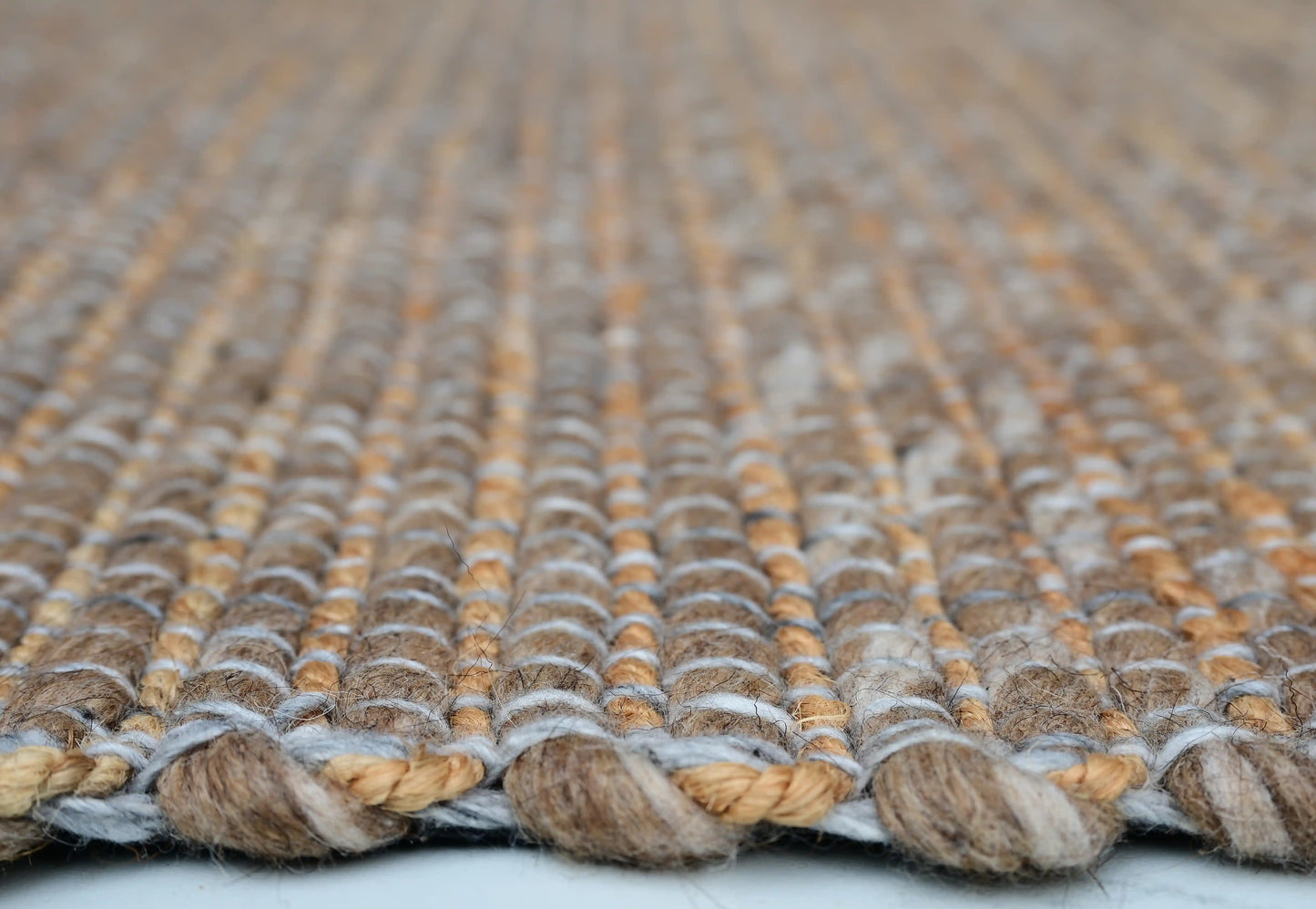 Eco Wool Tuana Copper Wool & Jute Rug