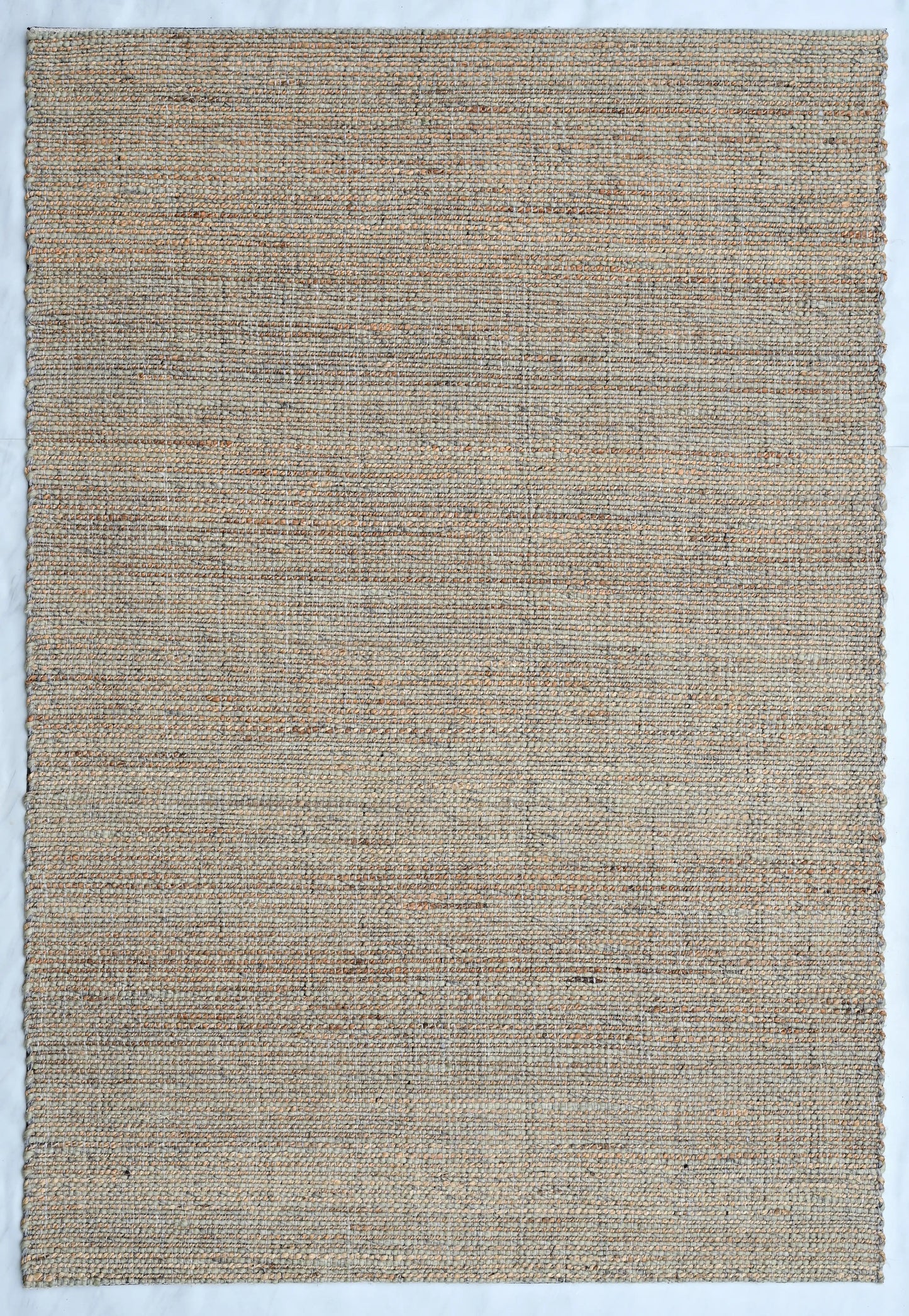Eco Wool Tuana Green Wool & Jute Rug