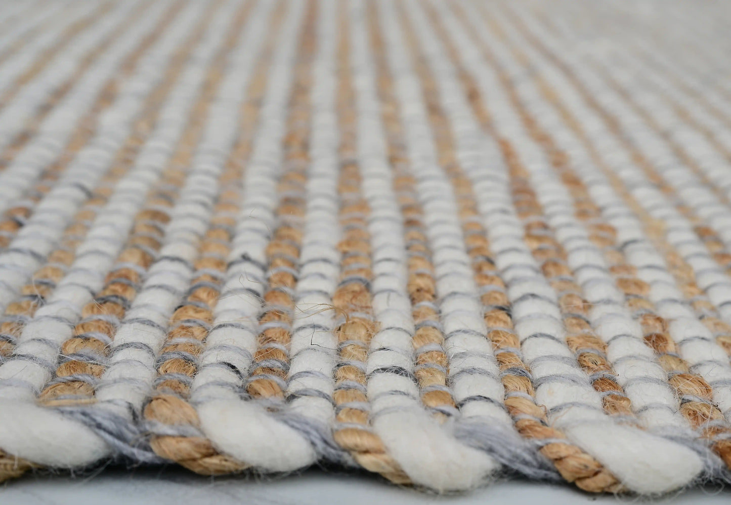 Eco Wool Tuana Ivory Wool & Jute Rug