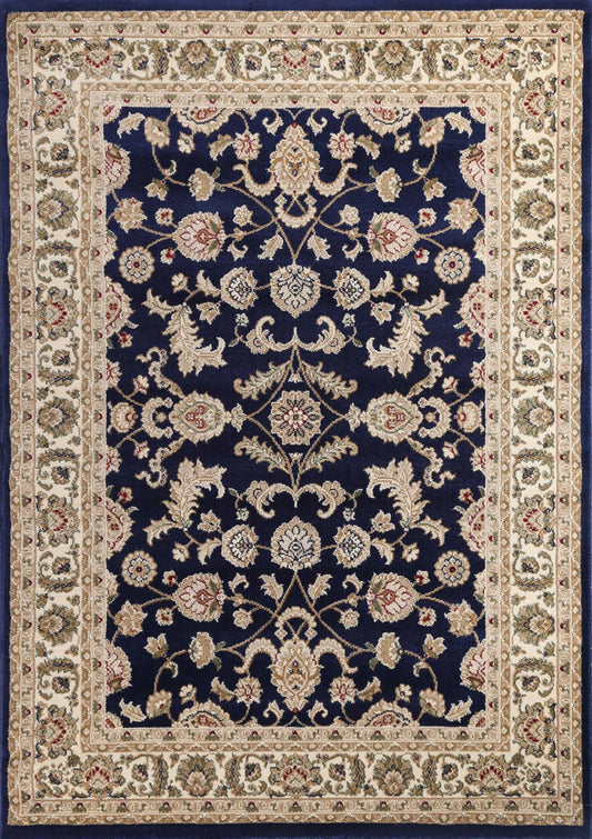 Neriman 500 Navy Traditional Turkish Rug